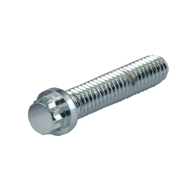 12 POINT BOLT CHROME, 3/8-24 X 2 -