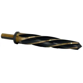 1/2" Bridge Reamer - Construction Reamer - 1/2" Shank and Black & Gold Finish