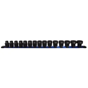 15pc 1/2" Drive Nano Impact Sockets - Metric