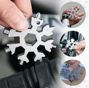 18-in-1 Stainless Steel Snowflake Multi-Tool