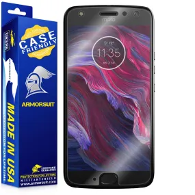 [2 Pack] Motorola Moto X4 Case-Friendly Screen Protector