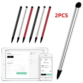 2 x Touch Screen Stylus Pen for Capacitive or Resistive Screen Mobile Phones and Tablets