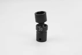 20 mm 1/2" Drive 6 Point Swivel Metric Impact Socket