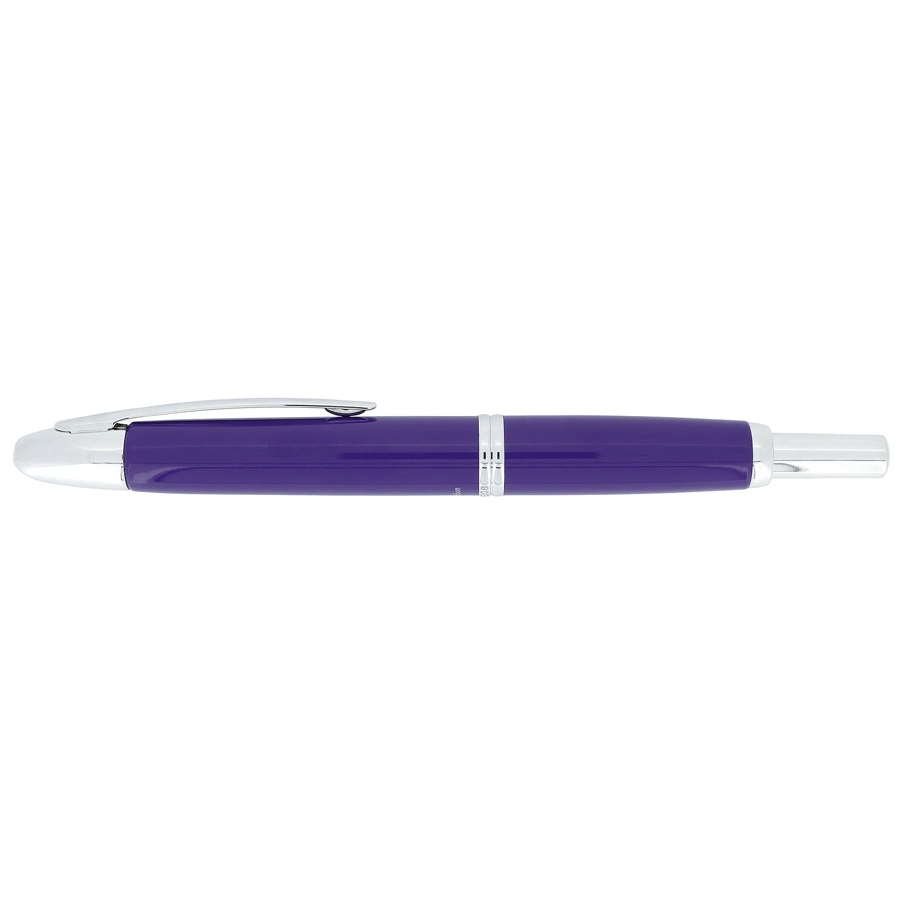 2008 PILOT LIMITED EDITION PURPLE VANISHING POINT 18K BROAD NIB FOUNTAIN PEN