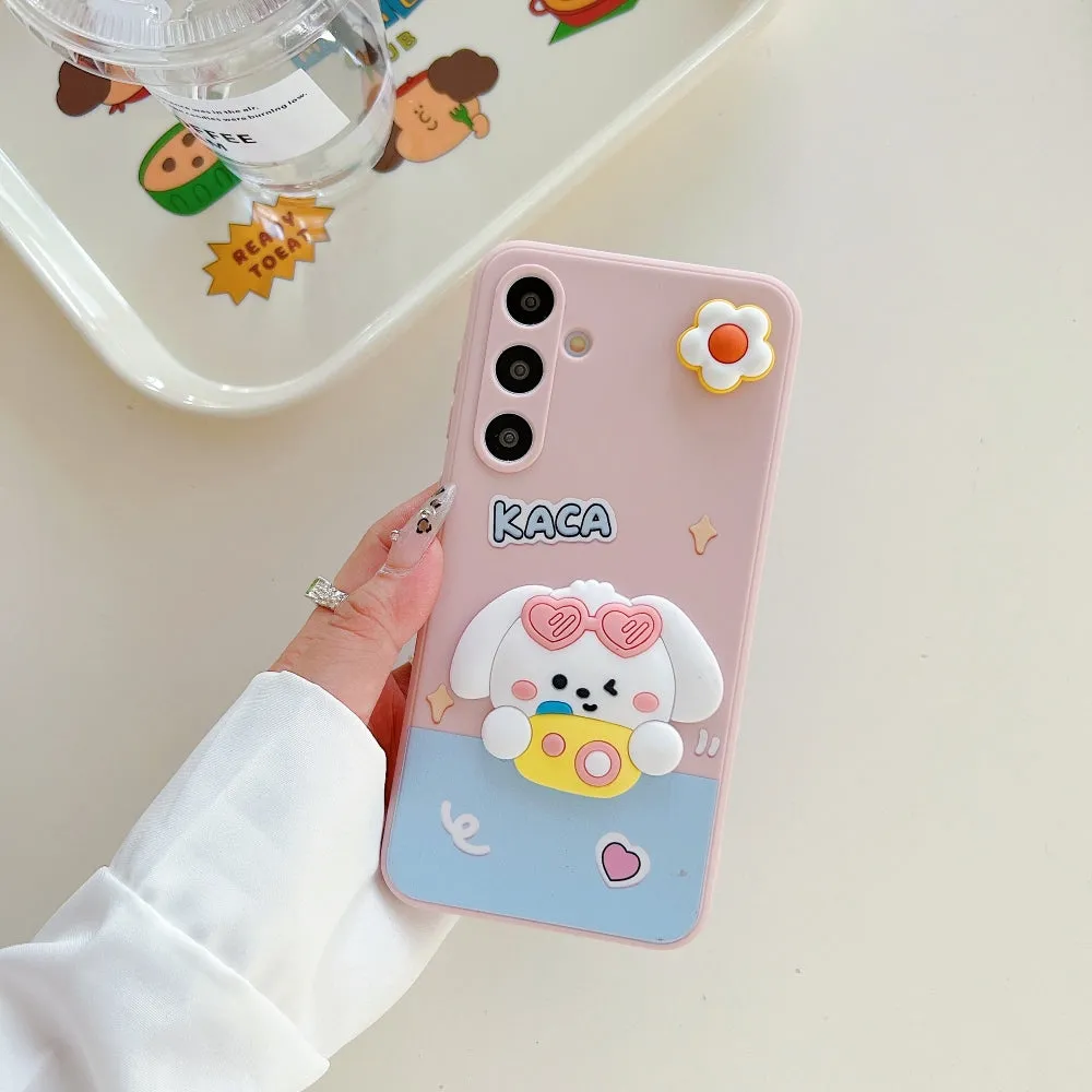 3D Spin Flower Silicone Soft Phone Case - OnePlus Nord CE 2 (5G)