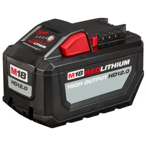 48-11-1812 Milwaukee M18 REDLITHIUM HIGH OUTPUT HD12.0 Battery