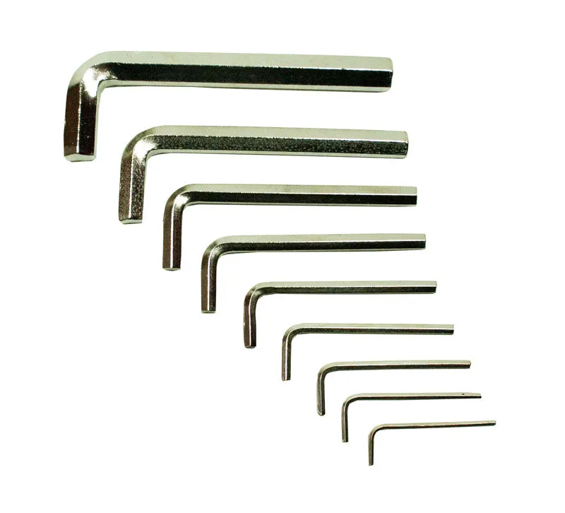 9 PC Ball Point Hex Key Wrench Set