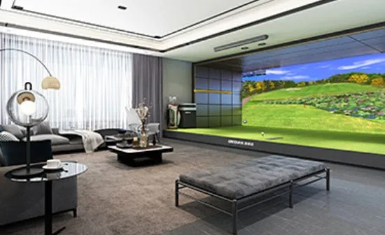 “A5max Full Set Indoor Golf Simulator, Home Theater, and Conference System”