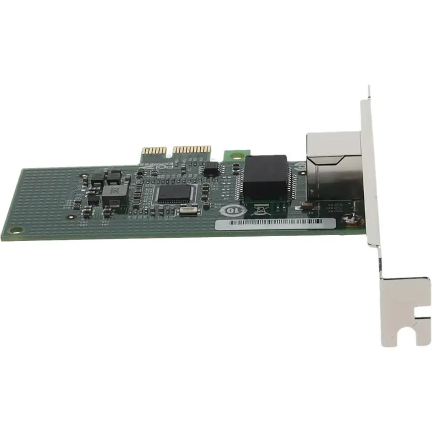 AddOn 10/100/1000Mbs Single RJ-45 Port 100m PCIe 2.0 x1 Network Interface Card ADD-PCIE-1RJ45-2P1