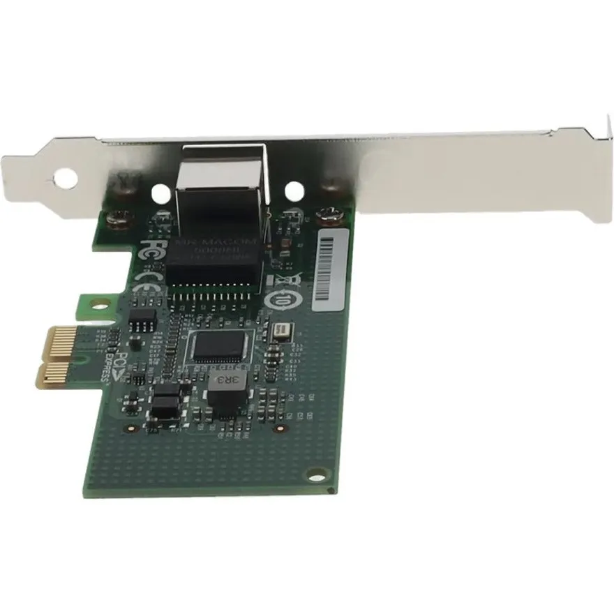 AddOn 10/100/1000Mbs Single RJ-45 Port 100m PCIe 2.0 x1 Network Interface Card ADD-PCIE-1RJ45-2P1