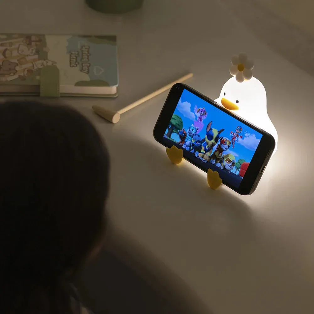 Adorable Duck LED Touch Lamp Mobile Phone Stand