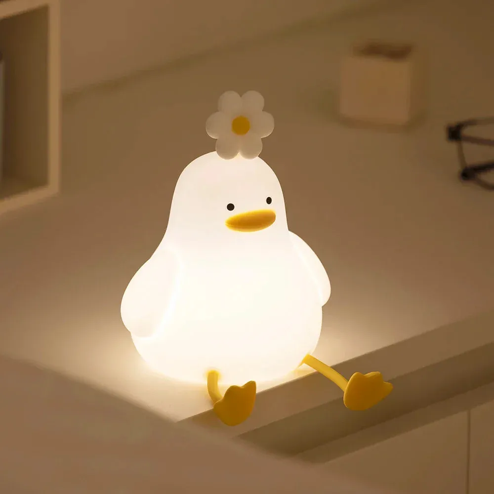 Adorable Duck LED Touch Lamp Mobile Phone Stand