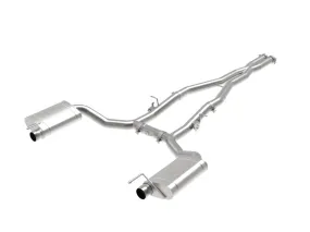 AFE MACH Force-Xp Cat-Back Exhaust System: Dodge Challenger 6.4L 392 & 6.2L Hellcat 2015 - 2023