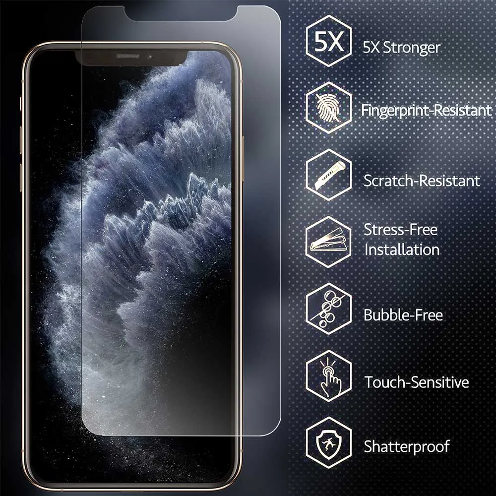 All Pack iSOUL iPhone 11 Pro / X / XS Tempered Glass Screen Protector