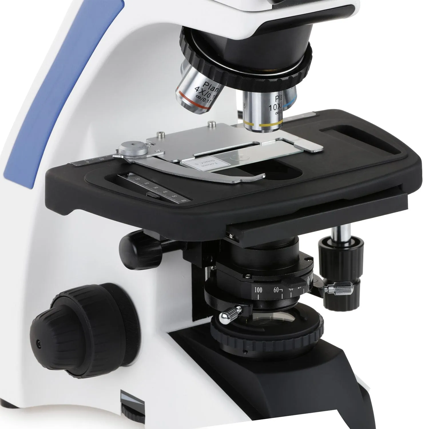 AmScope T720 Series Koehler LED Trinocular Compound Microscope with 9.7" Touchscreen Imaging System