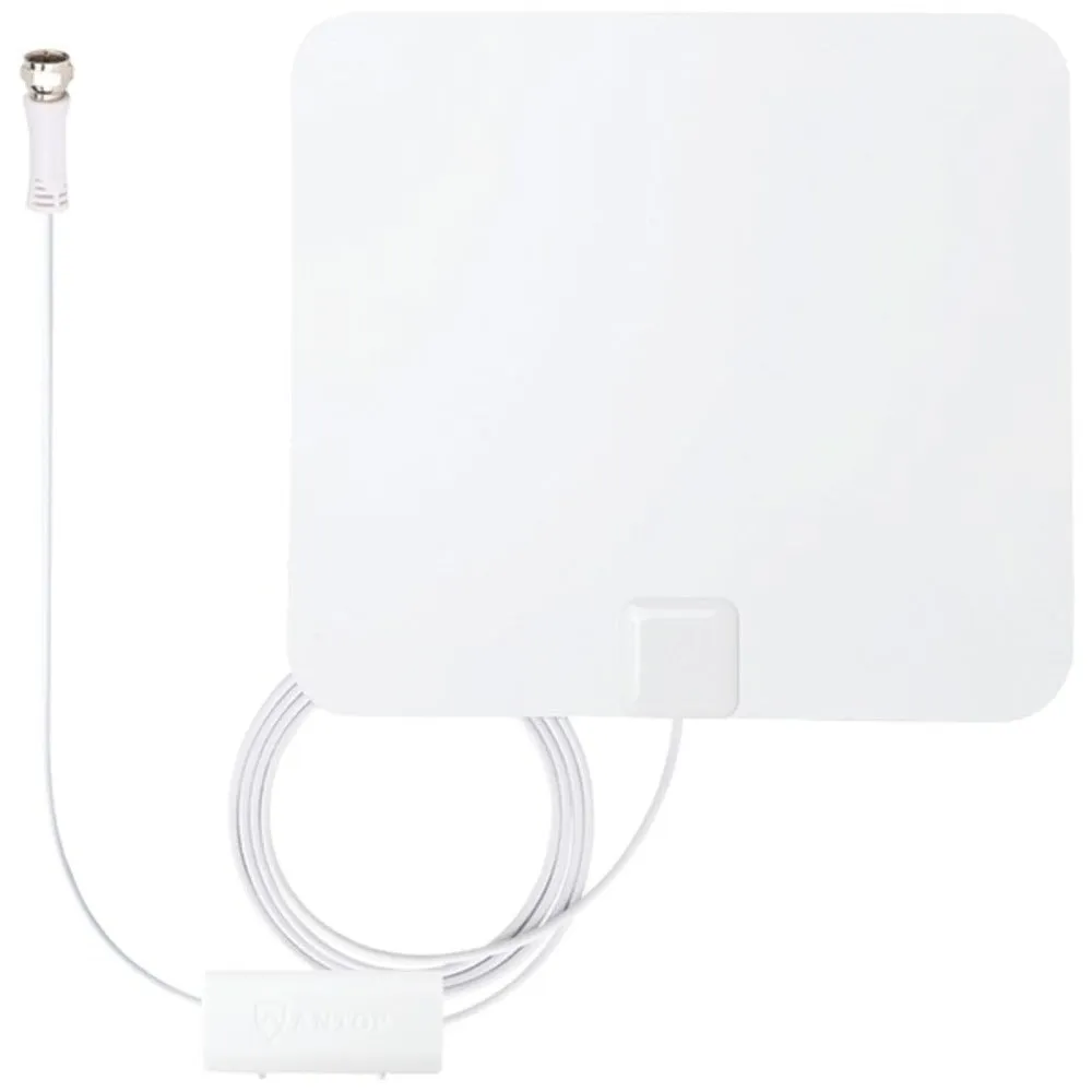 ANTOP Antenna Inc. AT-100B Paper-Thin Smartpass Amplified Indoor HDTV Antenna