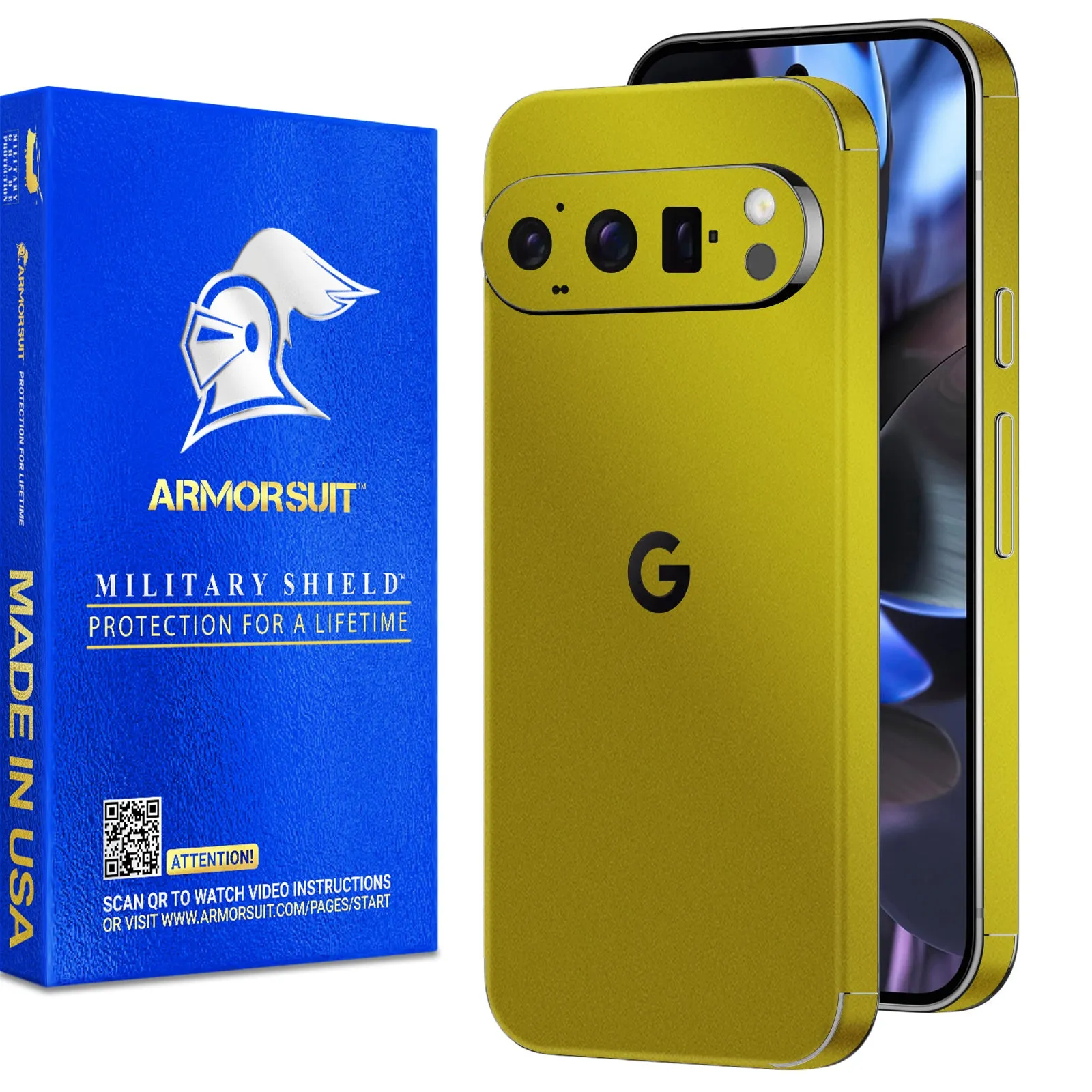 Armorsuit MilitaryShield Vinyl Skin Wrap Film for Google Pixel 9 Pro XL