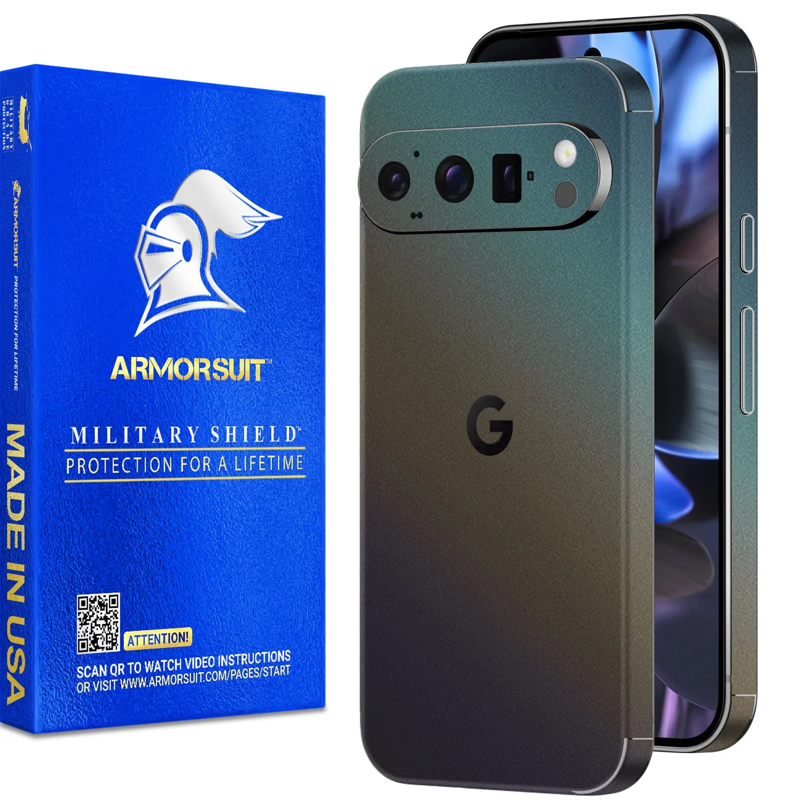 Armorsuit MilitaryShield Vinyl Skin Wrap Film for Google Pixel 9 Pro XL