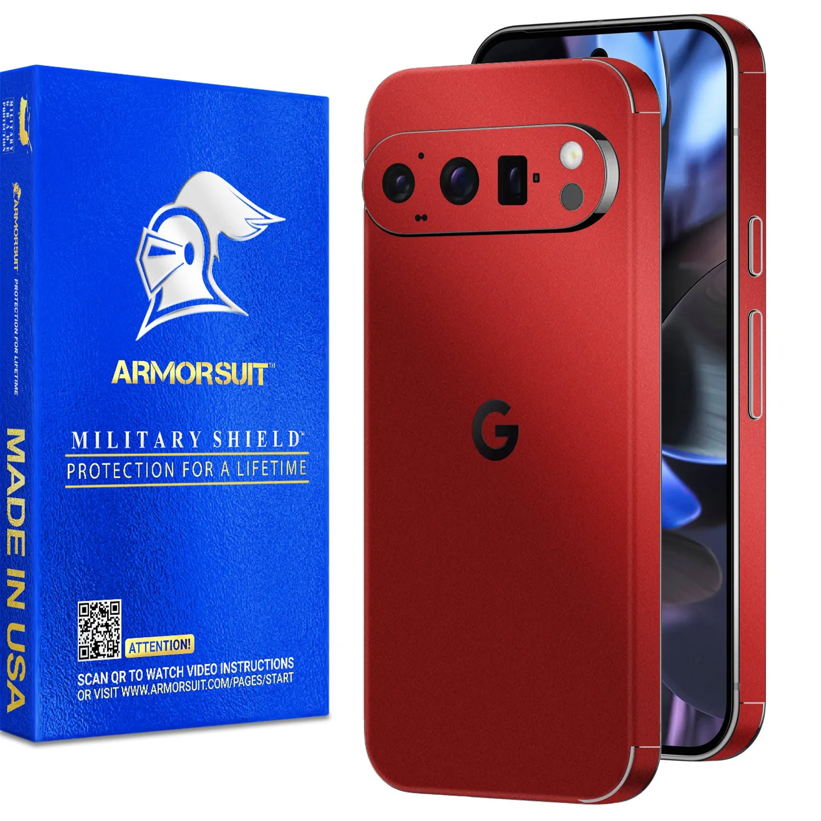 Armorsuit MilitaryShield Vinyl Skin Wrap Film for Google Pixel 9 Pro XL