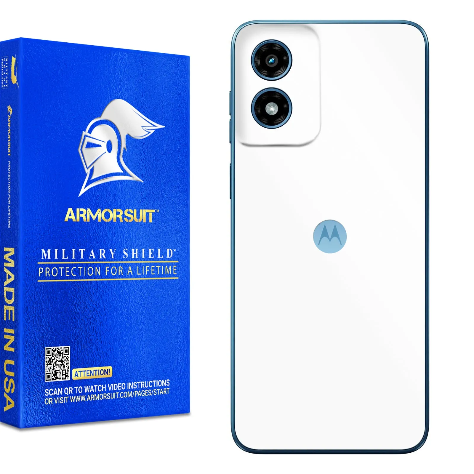 Armorsuit MilitaryShield Vinyl Skin Wrap Film for Motorola Moto G Play 2024