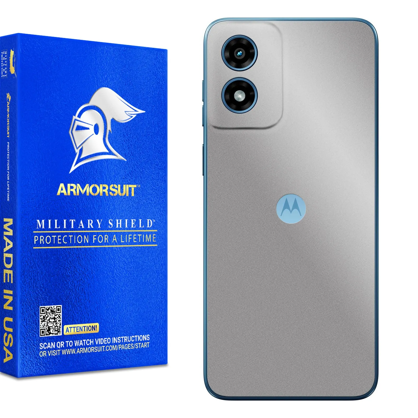 Armorsuit MilitaryShield Vinyl Skin Wrap Film for Motorola Moto G Play 2024