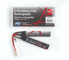 ASG 7,4V LI-PO Battery 1300 mAh