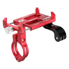 AT758 GUB-88 Universal aluminum bike handlebar mount - Red