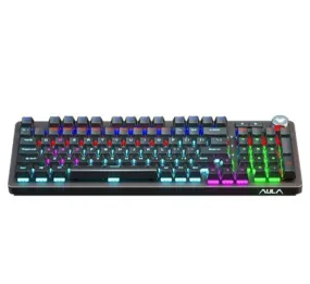 AULA F3080 Wired Mechanical Gaming Keyboard (Black)