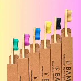 Bamboo Toothbrush: Adult Size