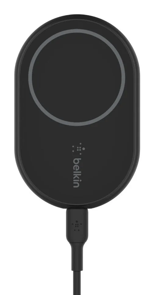 Belkin WIC004BTBK-NC mobile device charger Smartphone Black Cigar lighter Wireless charging Fast charging Auto