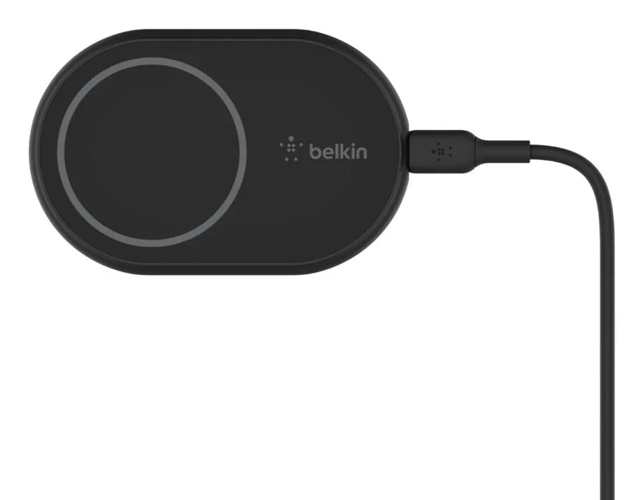 Belkin WIC004BTBK-NC mobile device charger Smartphone Black Cigar lighter Wireless charging Fast charging Auto