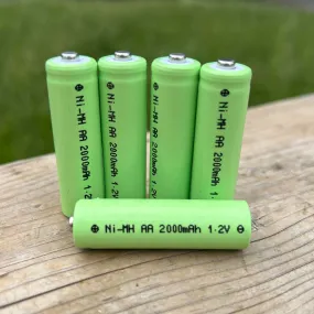 BigM 1.2V 2000mAH Ni-MH AA Rechargeable Battery for Solar Garden Light