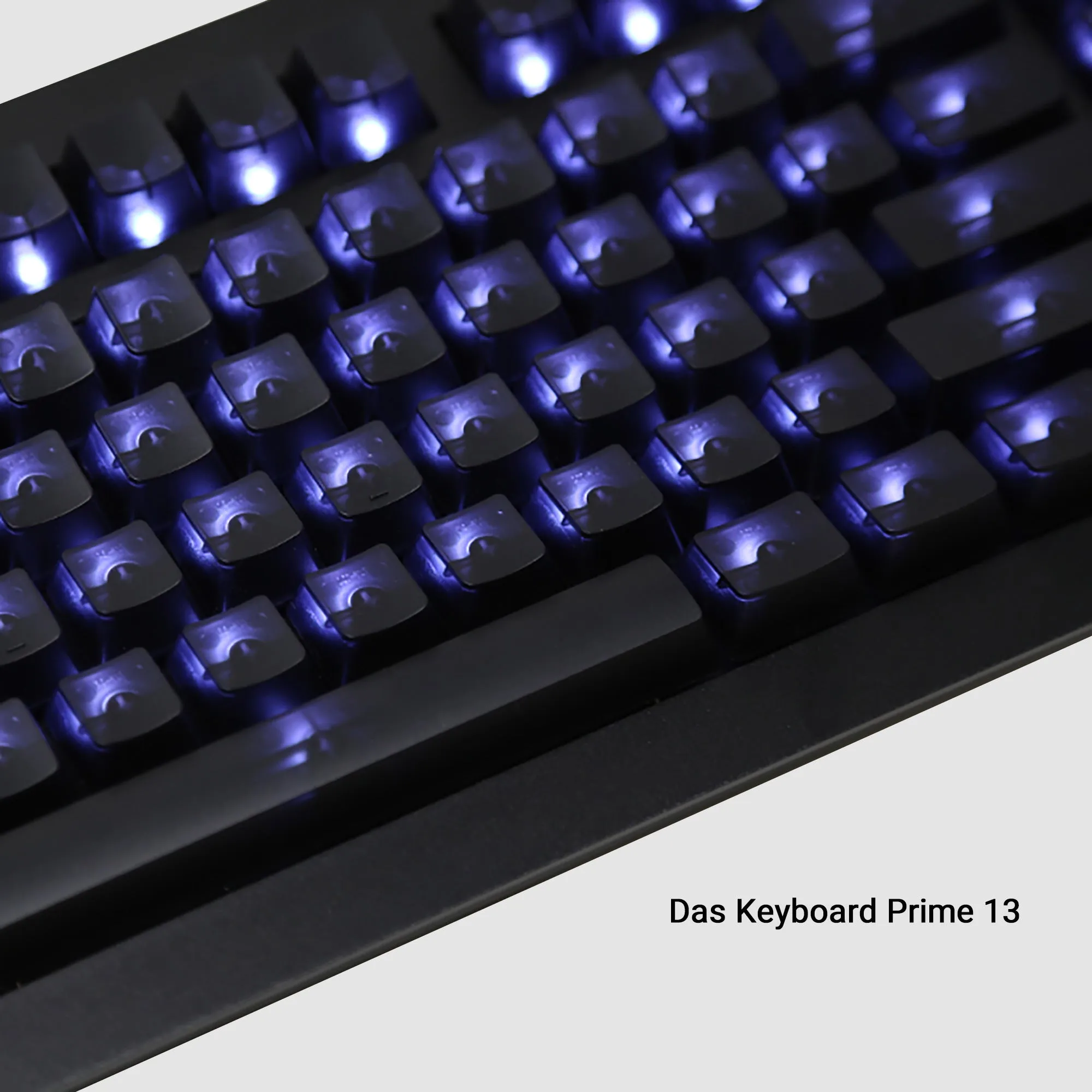 Blank 108 Key Cherry MX Black Keycap Set for Unlit, RGB and Backlit Keyboards