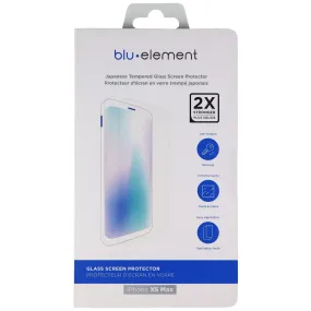 Blu Element Glass Screen Protector for Apple iPhone Xs Max Smartphone - Clear