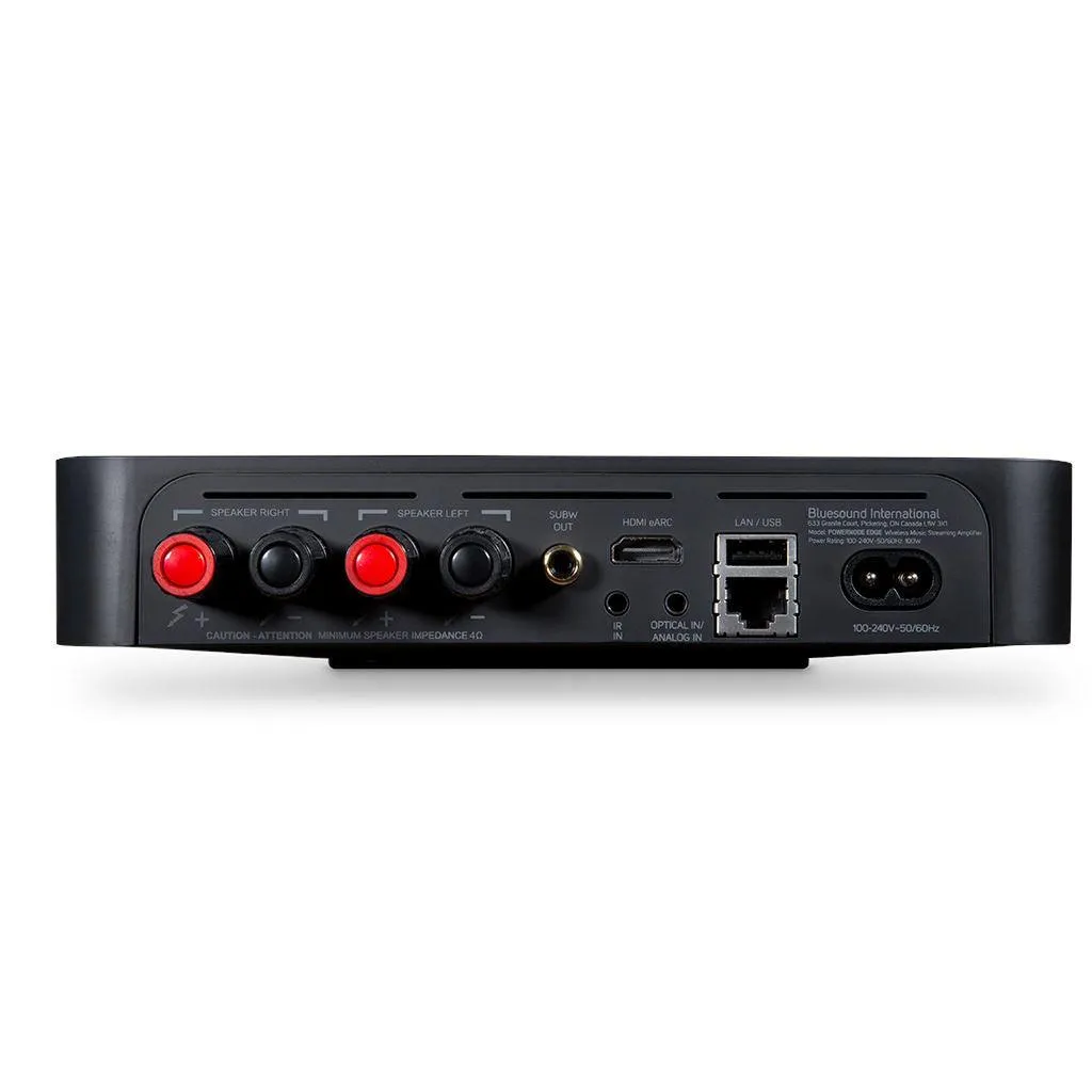 Bluesound Powernode Edge Streamer and Amplifier