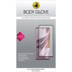 Body Glove 3D Tempered Glass Screen Protector - Oppo Reno10 Pro 