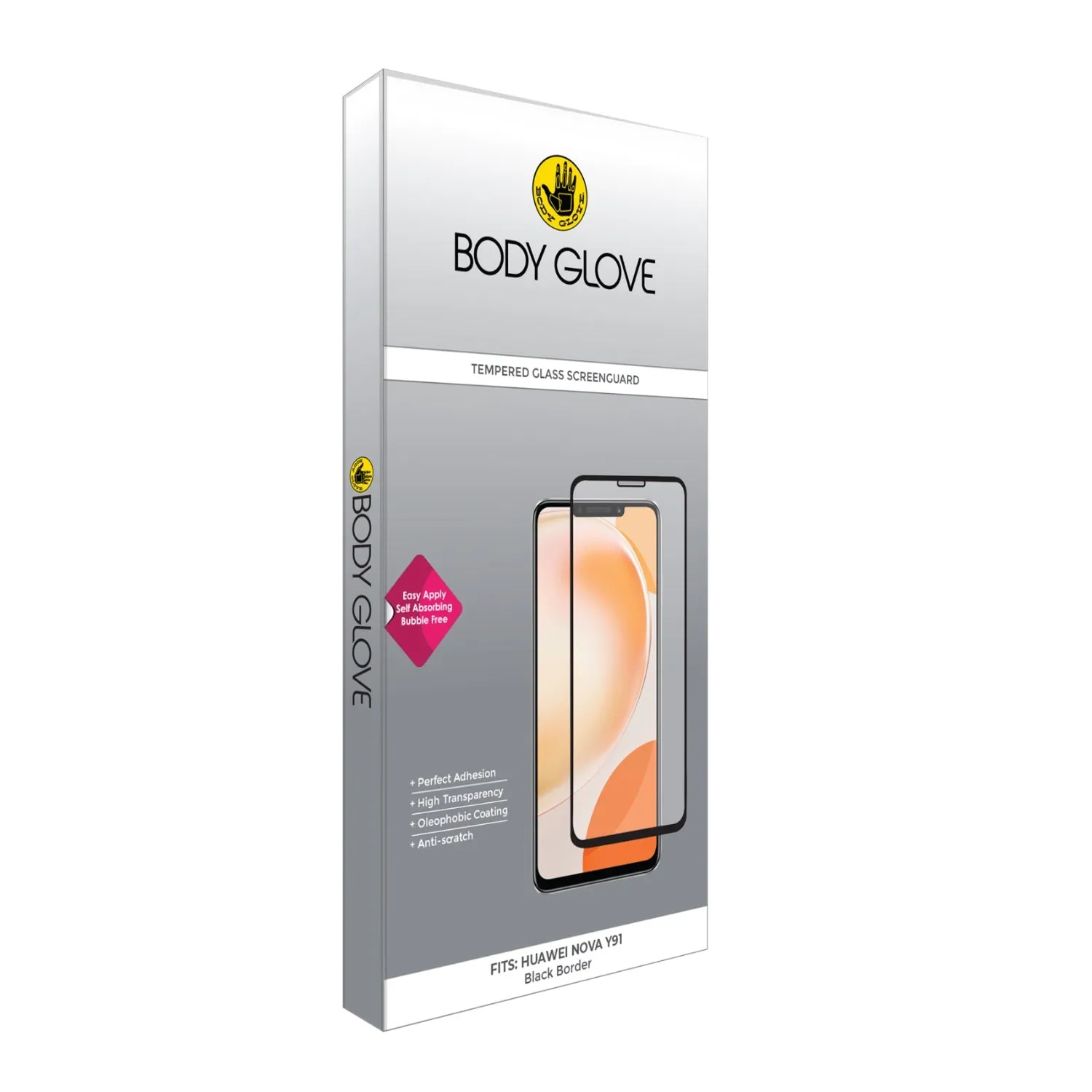 Body Glove Tempered Glass Screen Protector - Huawei nova Y91