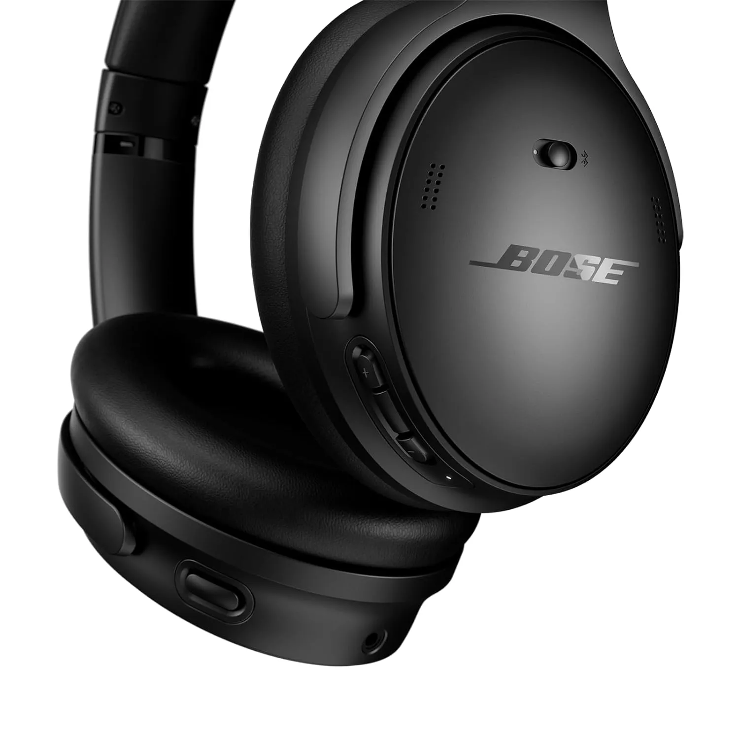 Bose Quiet Comfort Wireless Noise Cancelling Headphones, Bluetooth Over Ear Headphones with Up to 24 Hours of Battery Life - Black 884367-0100