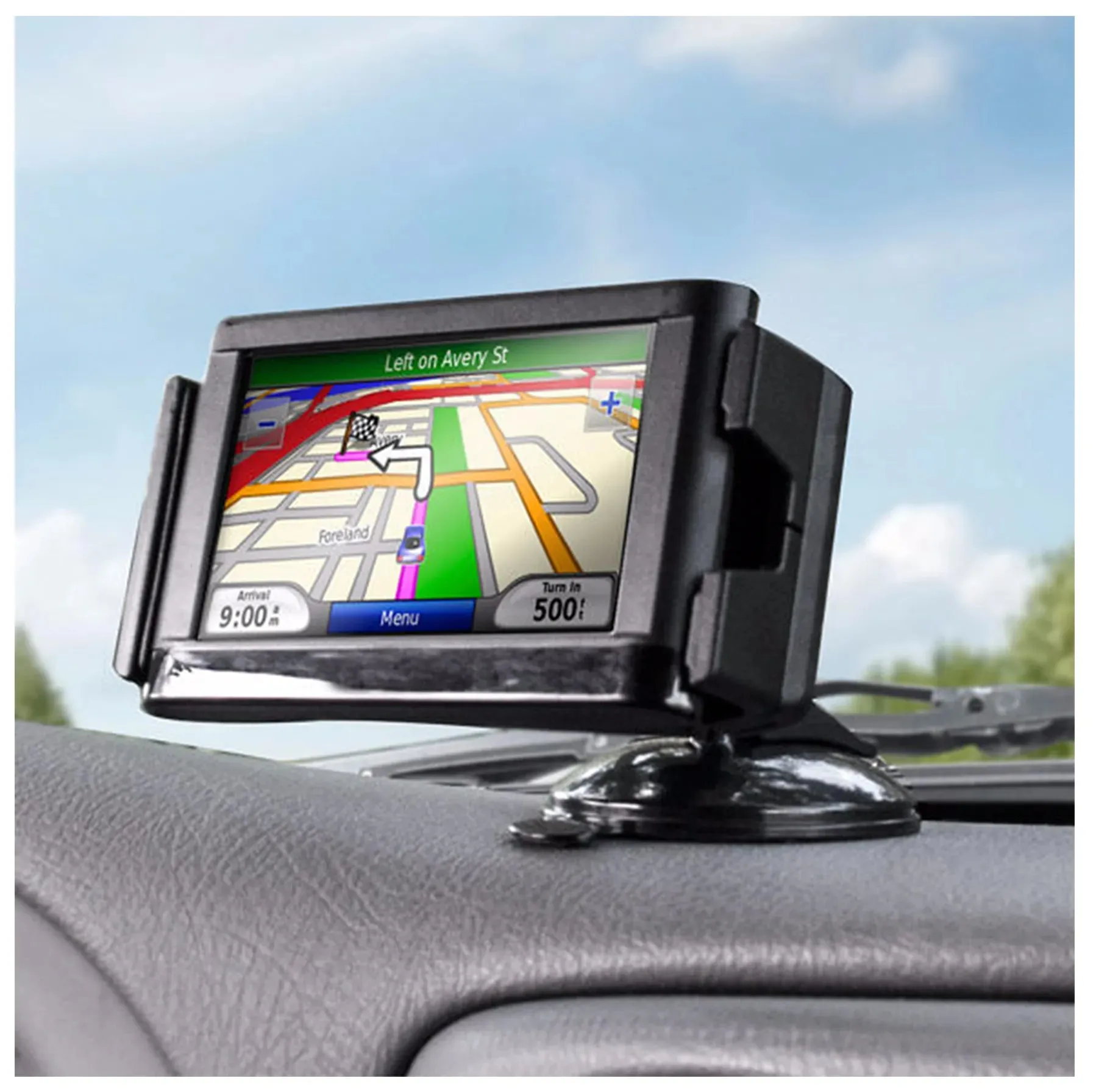 Bracketron NavGrip XL Car Dash Window Mount Holder for Tablets GPS- Black