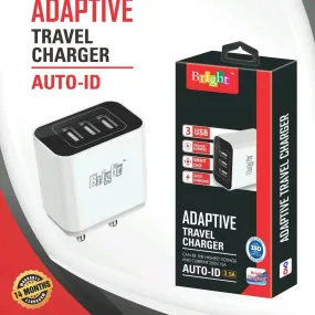 Bright Adaptive Auto-ID three USB ports (only adaptor)