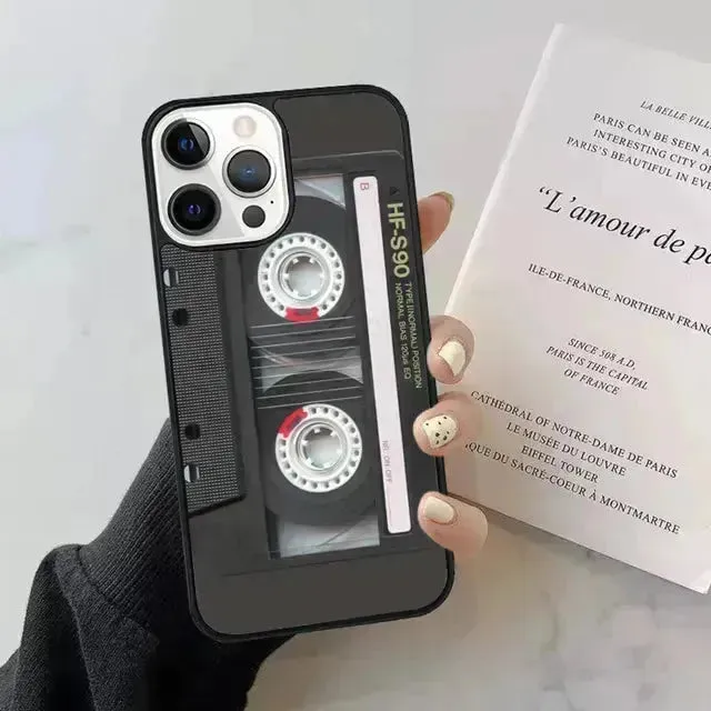 Cassette Tape Style Phone Case (For iPhones)