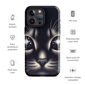 Cat Eyes iPhone Case | Dual-Layer Protection | Impact-Resistant Polycarbonate | TPU Inner Liner