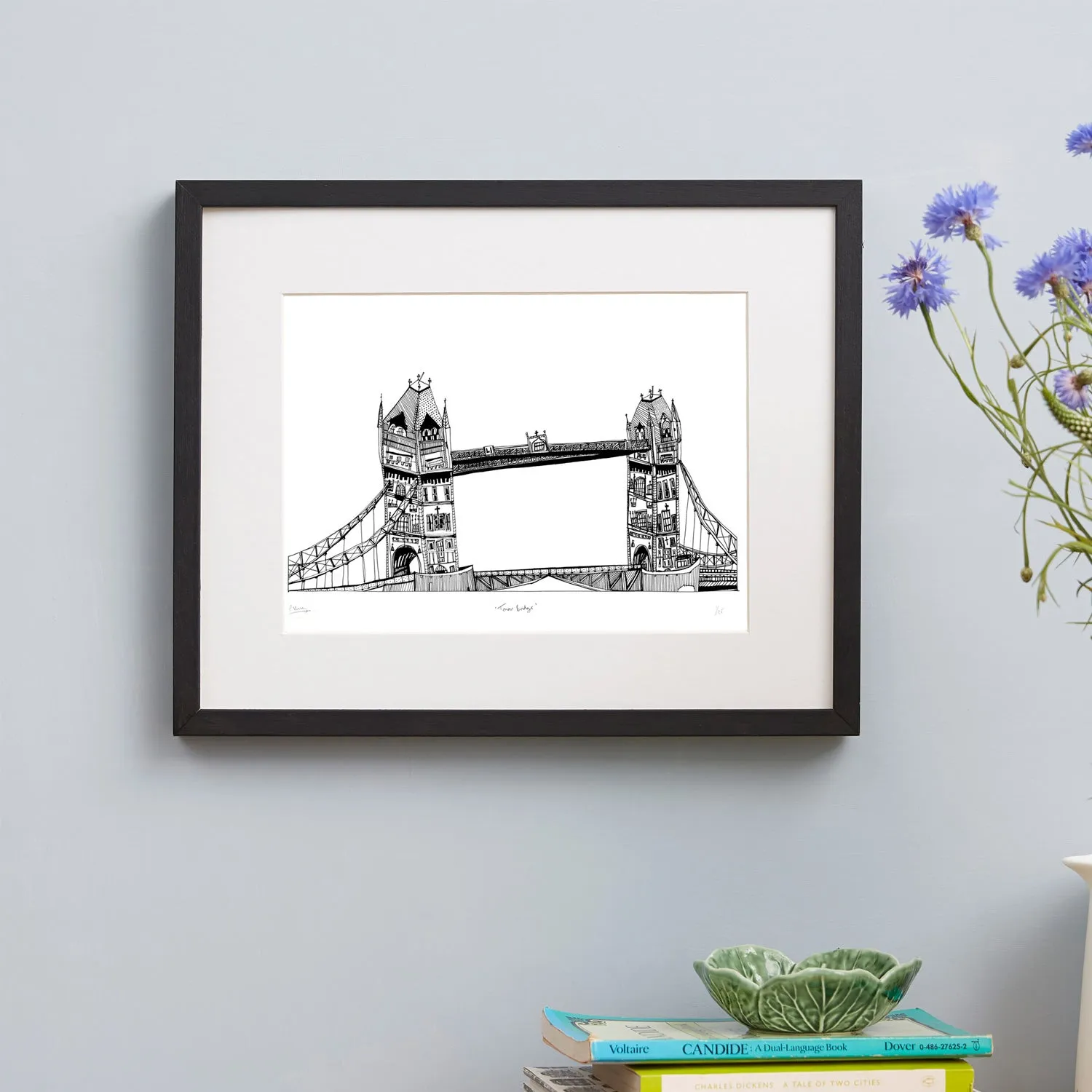 Cecily Vessey Tower Bridge A3 Print