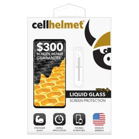 Cellhelmet Liquid Glass Pro Plus $300 Guarantee Screen Protection for Phones by Cellhelmet