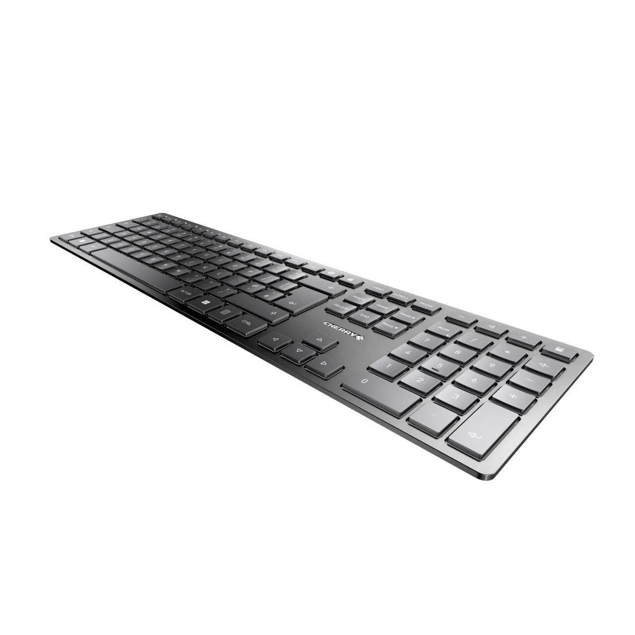 CHERRY KW 9100 SLIM keyboard Universal RF Wireless   Bluetooth QWERTY UK English Black