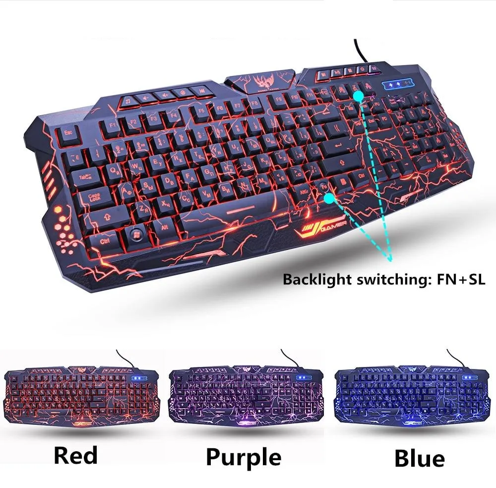 Chiseled LED  Gaming Keyboard