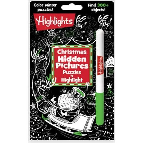 Christmas Hidden Pictures Puzzles