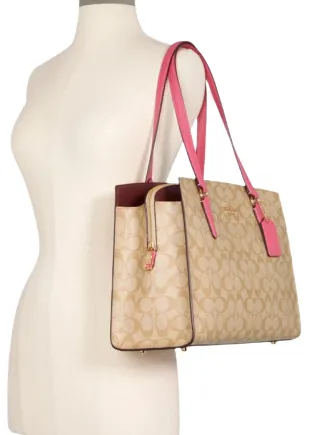 Coach Tatum Carryall In Signature Canvas