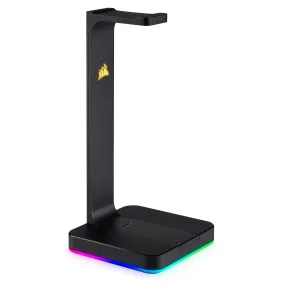 Corsair Gaming ST100 RGB Premium Headset Stand with 7.1 Surround Sound