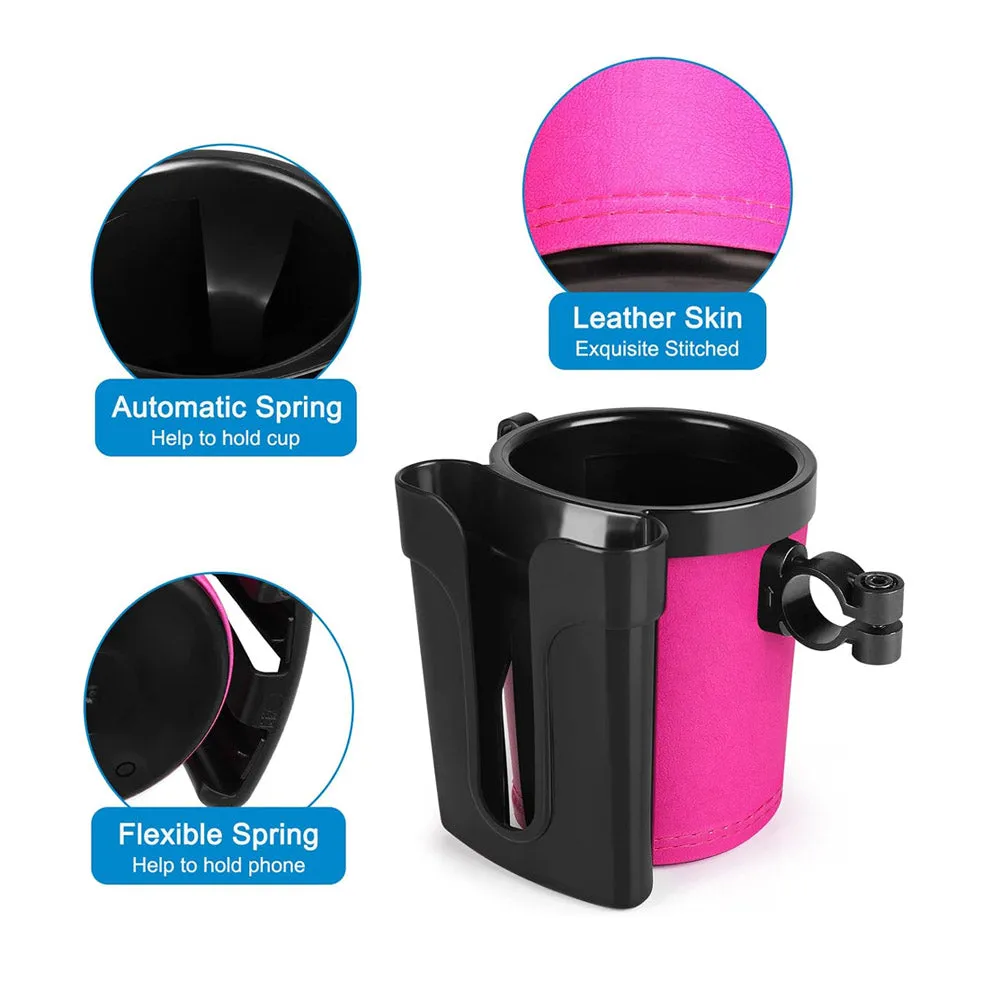 CRONY Scooter mobile phone cup Bike Cup Holder with Cell Phone Keys Holder Universal Bar Drink Cup Can Holder